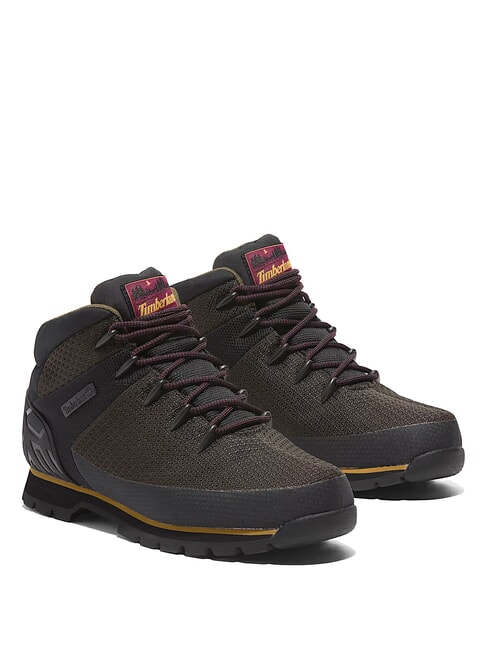 TIMBERLAND EURO SPRINT MID  Ghete impermeabile  plasă maro mediu - Pantofi bărbați