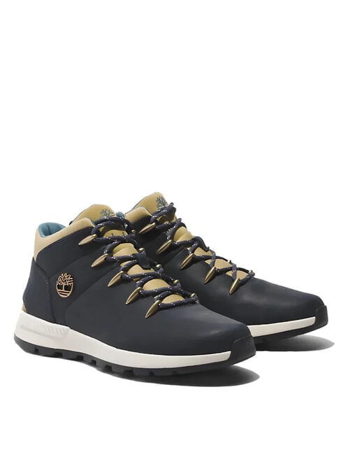 TIMBERLAND SPRINT TREKKER MID  bocanci de trekking albastru închis, fibră integrală - Pantofi bărbați