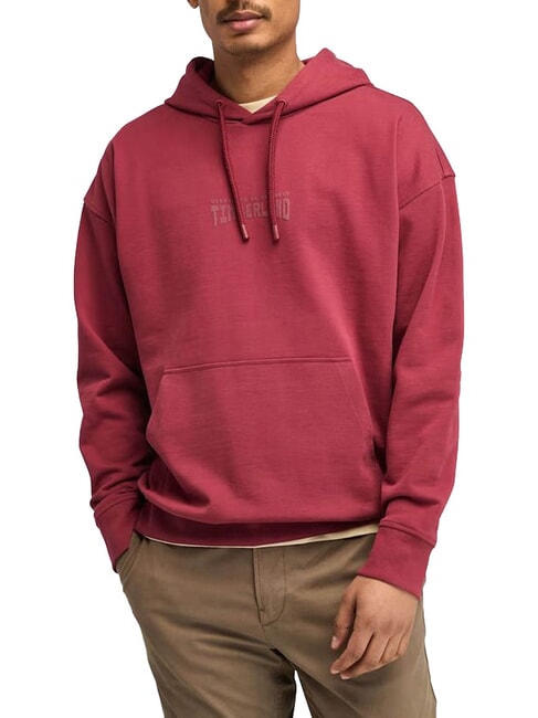 TIMBERLAND BACK LOGO  Hanorac cu gluga cordovan - hanorace