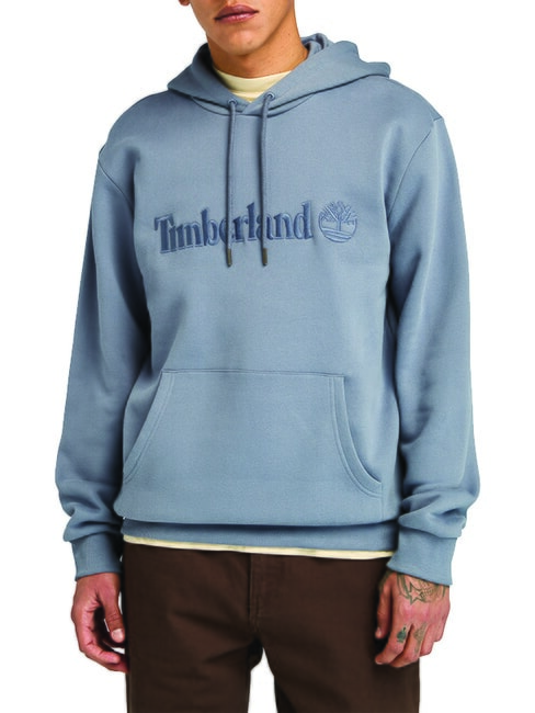 TIMBERLAND EMBROIDERY TONAL Hanorac cu gluga gri popular - hanorace