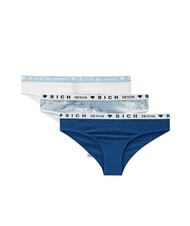 JOHN RICHMOND TODY Set de 3 slip-uri wh/albastru/d. - Slip pentru femei - 1