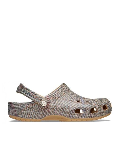 CROCS CLASSIC TWEED CLOG Sabot de papuci grâu - Pantofi unisex