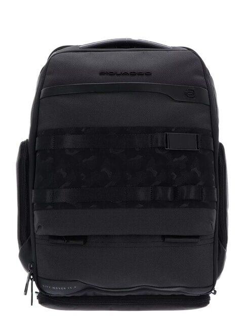 PIQUADRO FX Rucsac de călătorie pentru laptop de 15,6" negru - Rucsacuri pentru laptop