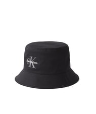 CALVIN KLEIN CKJ MONO LOGO Pălărie tip găleată din bumbac - Căciuli