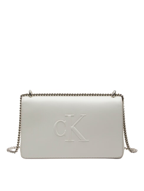 CALVIN KLEIN SCULPTED EW Geantă de umăr / geantă crossbody crin alb - Genți femei