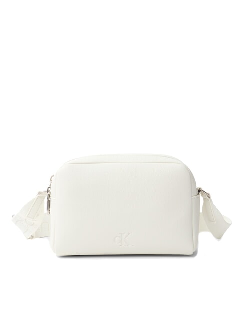 CALVIN KLEIN ULTRALIGHT Geanta de umar husa camera crin alb - Genți femei