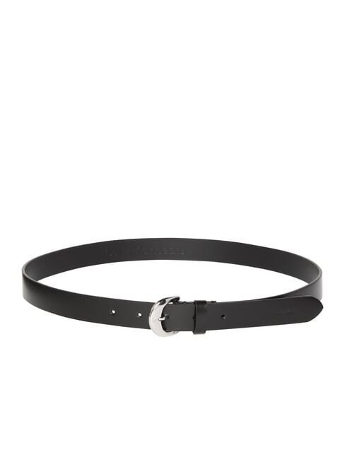 CALVIN KLEIN CKJ PLAQUE Curea de piele pe negru - Curele