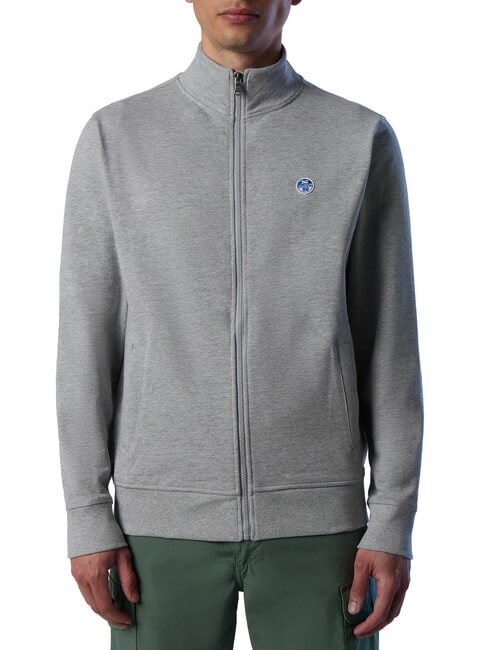 NORTH SAILS FULL ZIP  Hanorac cu fermoar melange gri - hanorace