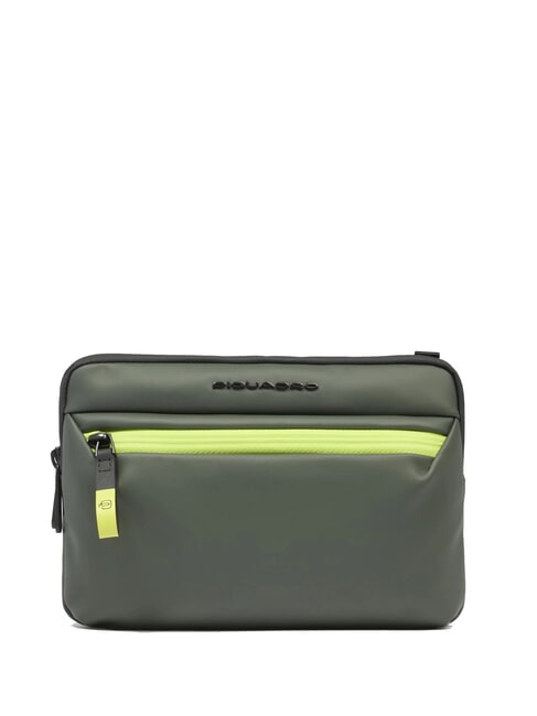 PIQUADRO CORNER SPECIALE GOMMATO Husă pentru iPad®mini VERDE - Husă pentru tabletă și organizator
