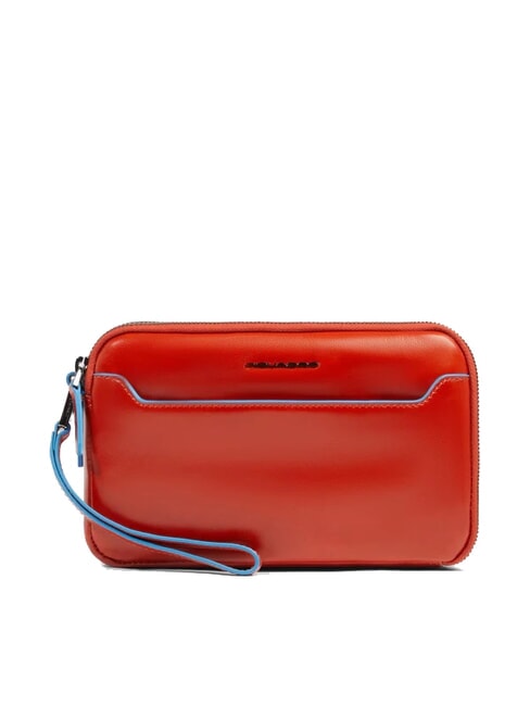 PIQUADRO BLUE SQUARE Geantă de mână din piele pentru bărbați piele4 - Husă pentru tabletă și organizator