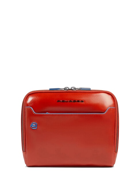 PIQUADRO BLUE SQUARE Geantă de piele piele4 - Genți de umăr bărbați