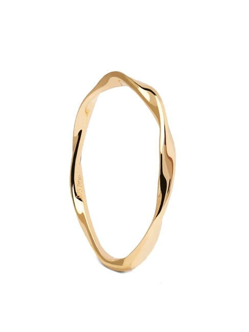 PDPAOLA THE NEW ESSENTIALS SPIRAL Inel placat cu aur aur - Inele