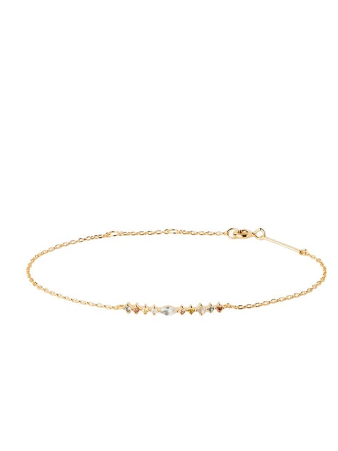 PDPAOLA COLOR LOTUS Brățară lanț cu zirconiu multicolor aur - Brățări