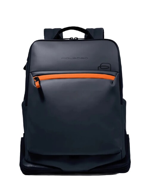 PIQUADRO CORNER SPECIALE GOMMATO Rucsac pentru laptop de 15,6". albastru - Rucsacuri pentru laptop