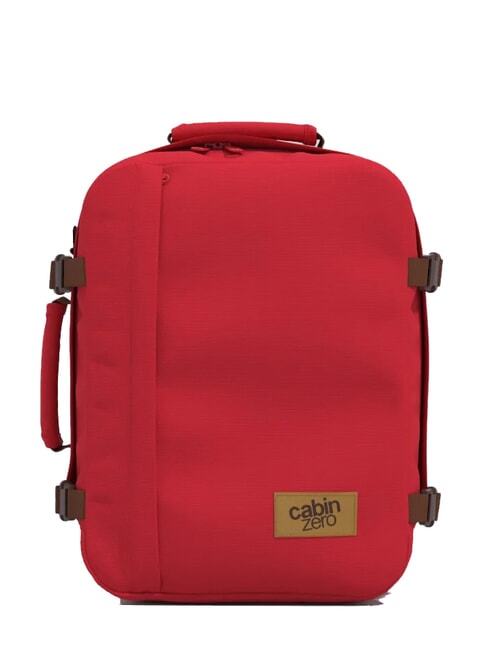 CABINZERO CLASSIC 28L Rucsac de călătorie Underseater Londra Roșie - Rucsacuri pentru școală și timp liber