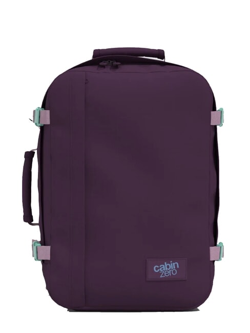 CABINZERO CLASSIC 36L Rucsac de călătorie Underseater violet miezul nopții - Rucsacuri pentru școală și timp liber