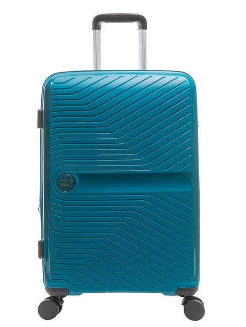 LESAC SLIDE Cărucior extensibil mediu albastru petrol - Trolere rigide