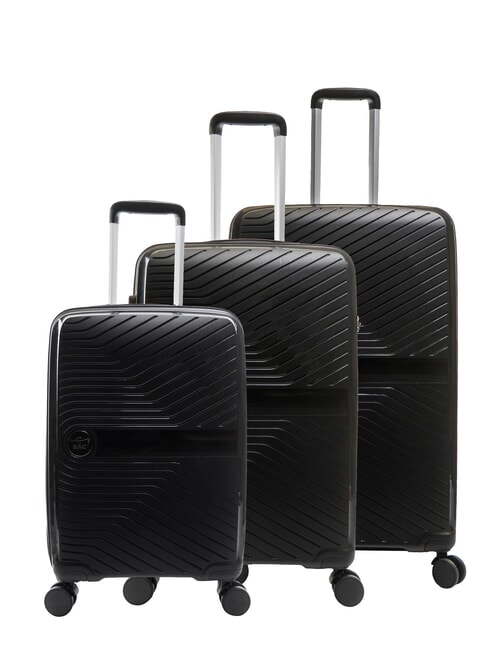 LESAC SLIDE Set de 3 cărucioare: cabină+mediu, mare expansiune negru - Set trolere
