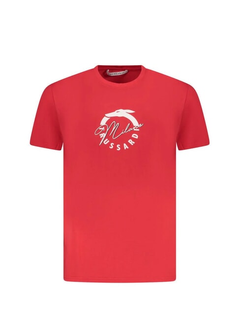 TRUSSARDI BASIC  Tricou din bumbac roşu - tricou