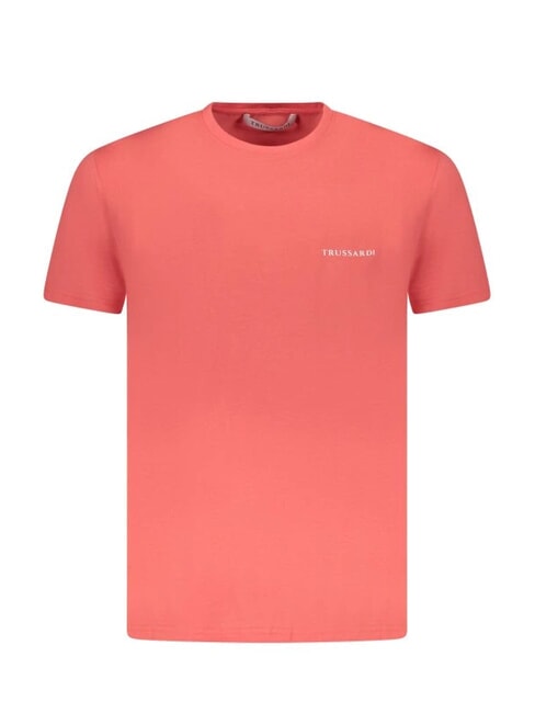 TRUSSARDI BRUSH  Tricou cu mânecă scurtă somon - tricou
