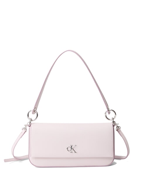 CALVIN KLEIN MINIMAL MONOGRAM Geanta de umar, cu bareta de umar gheață de orhidee - Genți femei