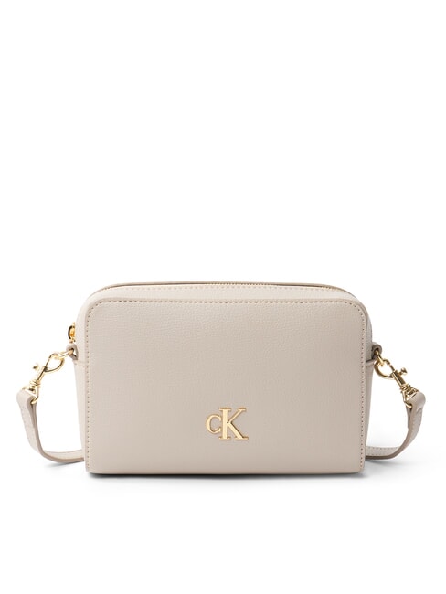 CALVIN KLEIN CKJ MINIMAL MONOGRAM Geantă de umăr cu husă pentru cameră castel - Genți femei