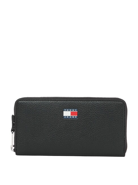 TOMMY HILFIGER TJW MUST  Portofel mare cu fermoar negru - Portofele femei