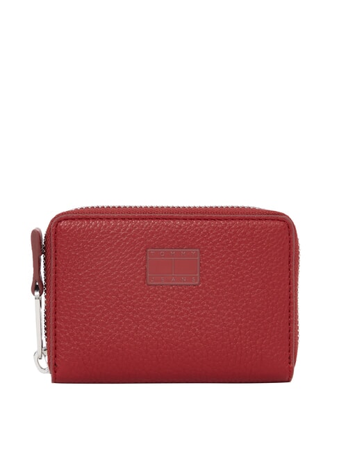TOMMY HILFIGER TJW MUST  Portofel cu fermoar cireș rustic - Portofele femei