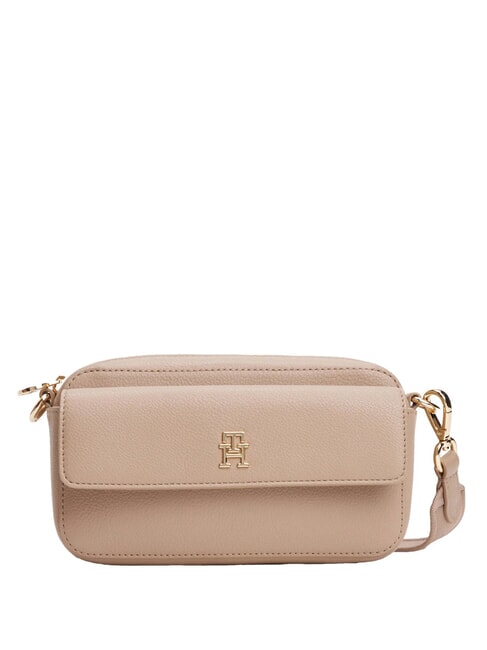 TOMMY HILFIGER TH DISTINCT  Geantă de umăr mini taupe de coastă - Genți femei
