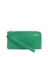 PIQUADRO CAMPIONARIO -  BLUE SQUARE Clutch din piele cu manșetă - Genți femei