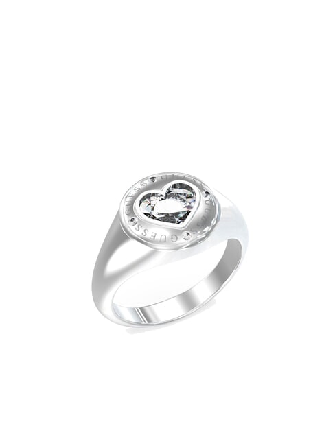 GUESS ROLLING HEARTS Inel SILVER - Inele