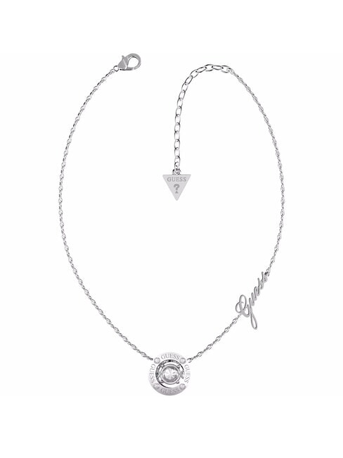 GUESS SOLITAIRE Colier cu farmec SILVER - Lănțișoare