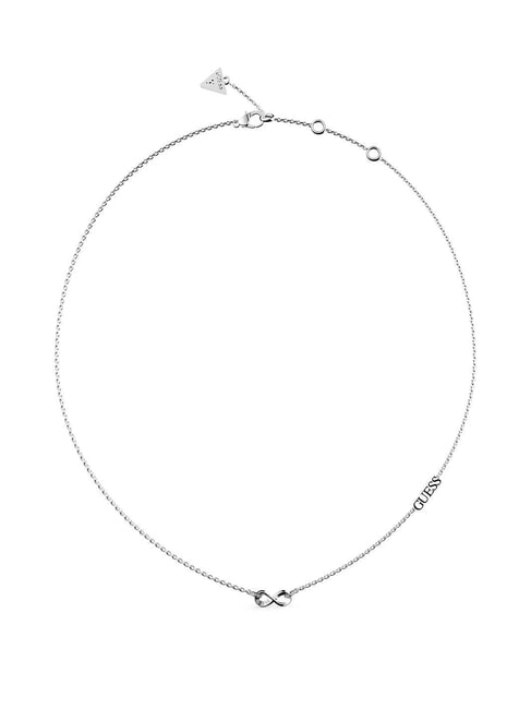 GUESS ENDLESS DREAM Colier cu pandantiv Infinity și zirconiu SILVER - Lănțișoare