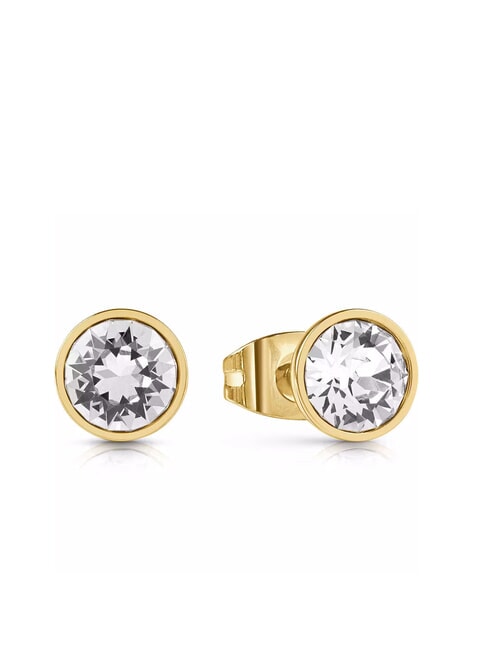GUESS STUDS PARTY Cercei cu cristale aur galben - Cercei