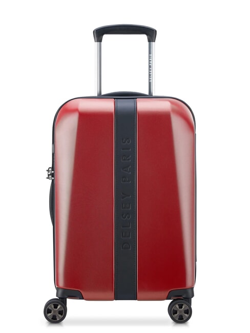 DELSEY PROMENADE HARD 2.0 Troler extensibil pentru bagaj de mână Burgundia - Bagaje de mână
