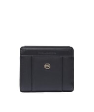 PIQUADRO CIRCLE Portofel compact din piele - Portofele femei