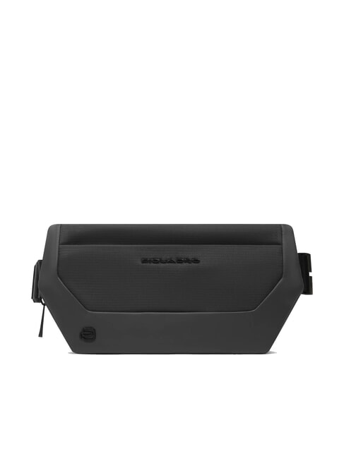 PIQUADRO S140 Borsetă din material reciclat negru - Borsete de brâu