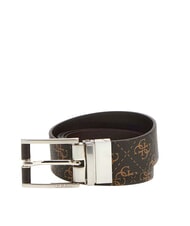 GUESS MILANO  Curea reversibilă ocru maro multicolor - Curele - 1