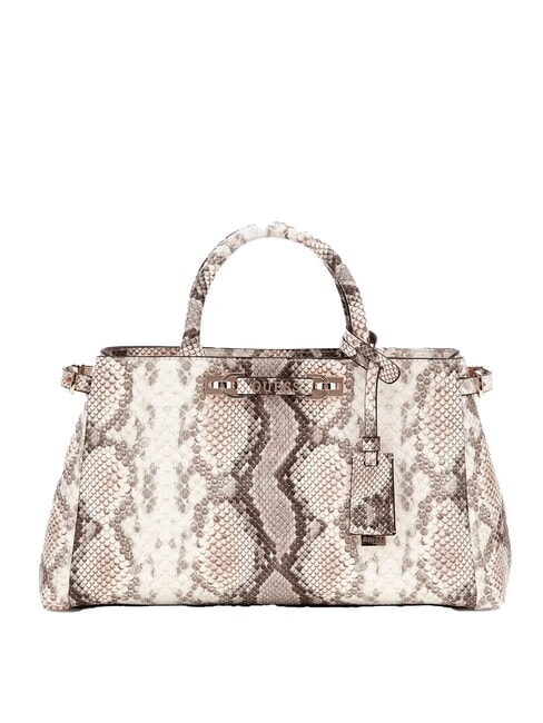 GUESS LEFIA LUXURY  Geantă de mână, cu curea de umăr lalie beauty natural - Genți femei