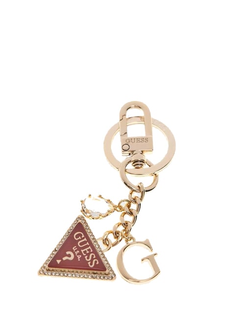 GUESS TRIANGLE Breloc granat - Portchei