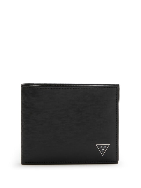 GUESS MILANO  Portofel cu portofel pentru monede BLACK - Portofele bărbați