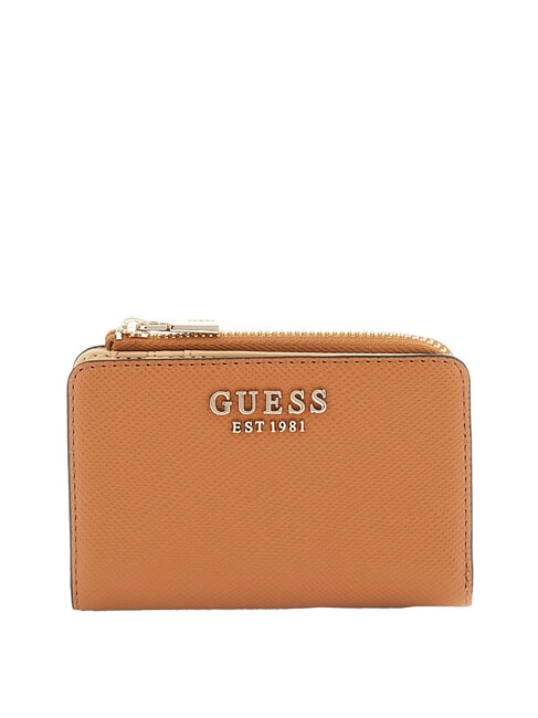 GUESS LAUREL 2  Portofel pentru femei coniac ușor - Portofele femei