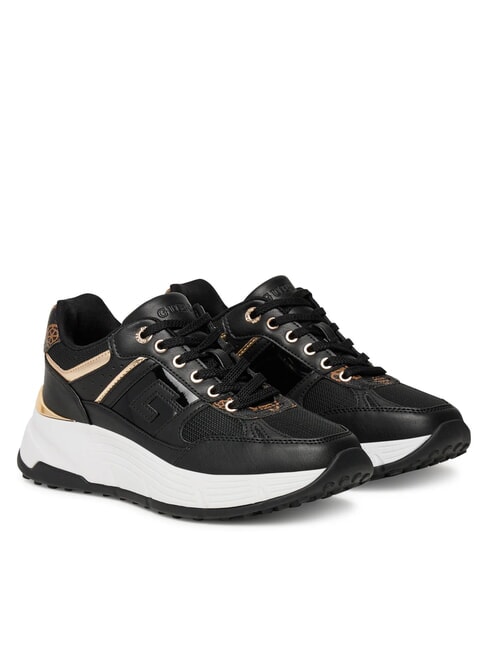 GUESS FONZI Adidași de alergare BLACK - Pantofi femei