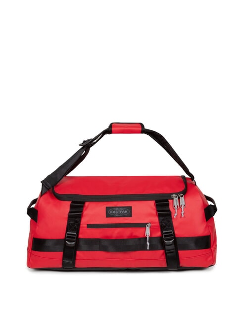 EASTPAK DUFFEL PACK S Rucsac de călătorie mic, geantă de voiaj prelată roșie - Genți de voiaj