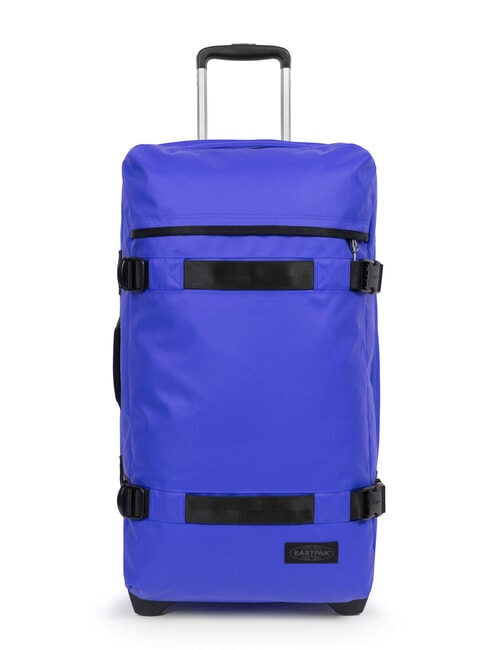 EASTPAK TRANSIT'R M Troller de mărime medie prelată albastră - Trolere semirigide