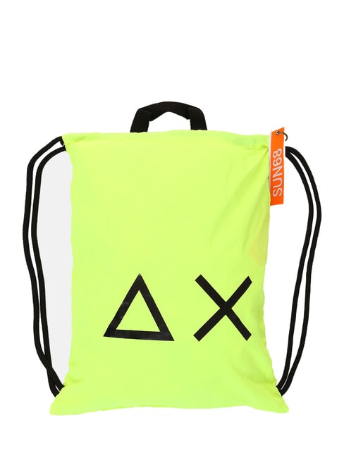 SUN68 SHOE BAG Geantă de pantofi galben fluorescent - Accesorii de călătorie