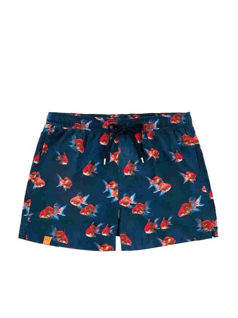 SUN68 SEASIDE Costum de plajă pentru bărbați albastru marin - Costume de baie