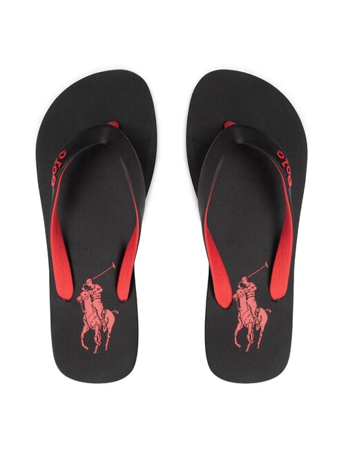 RALPH LAUREN BOLT  Papuci flip-flop negru/rl2000 roșu pp - Pantofi bărbați