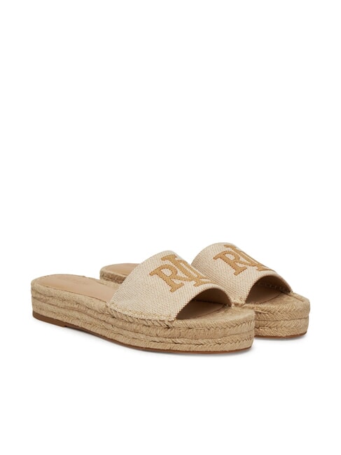 RALPH LAUREN POLLY  Espadrile natural/pal - Pantofi femei