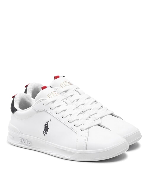 RALPH LAUREN HERITAGE COURT II Adidași alb/bleumarin/roșu - Pantofi bărbați